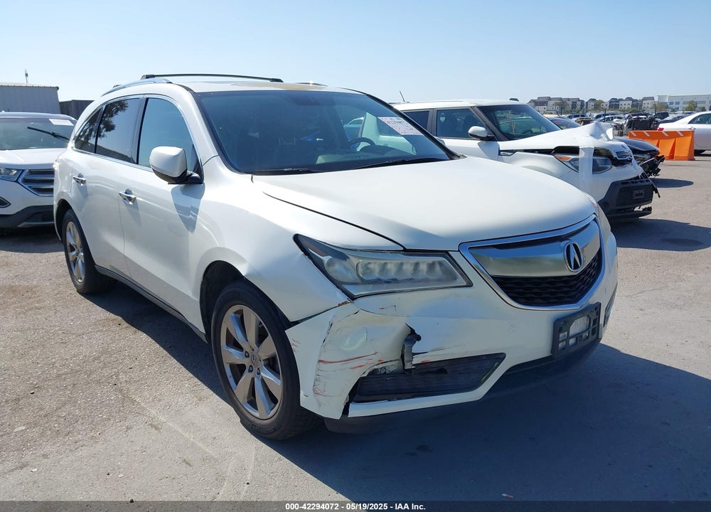2014 ACURA MDX VIN: 5FRYD4H8XEB049707
