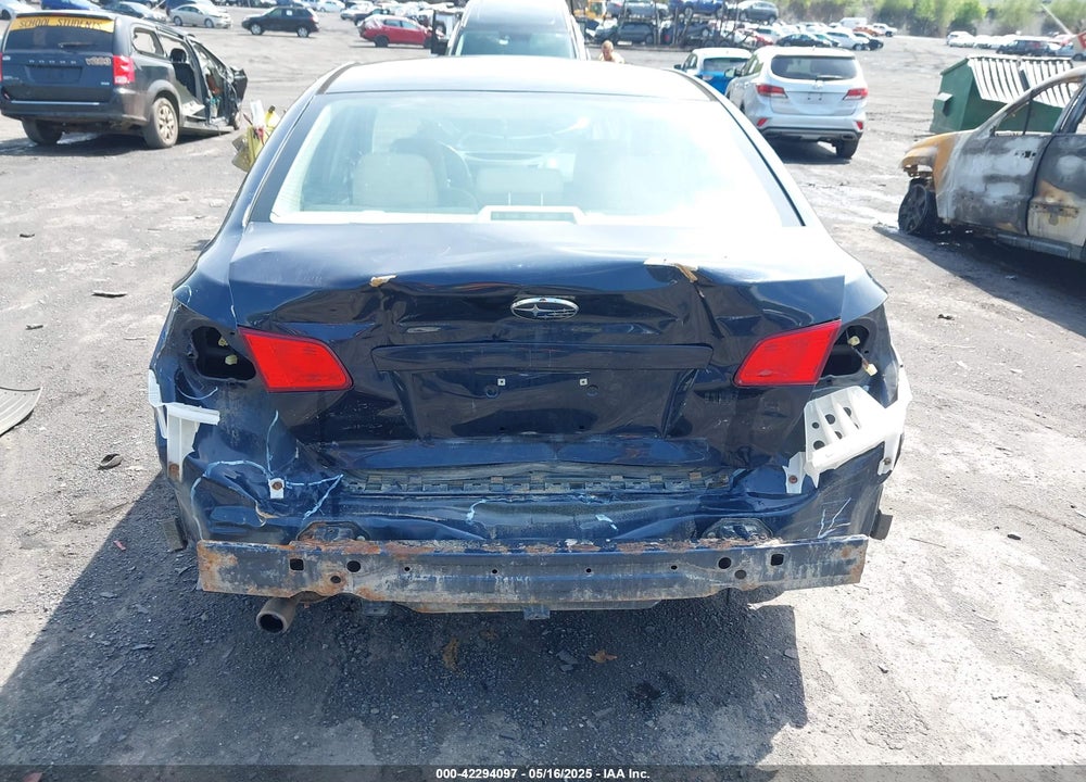 2013 SUBARU LEGACY VIN: 4S3BMBA64D3021076