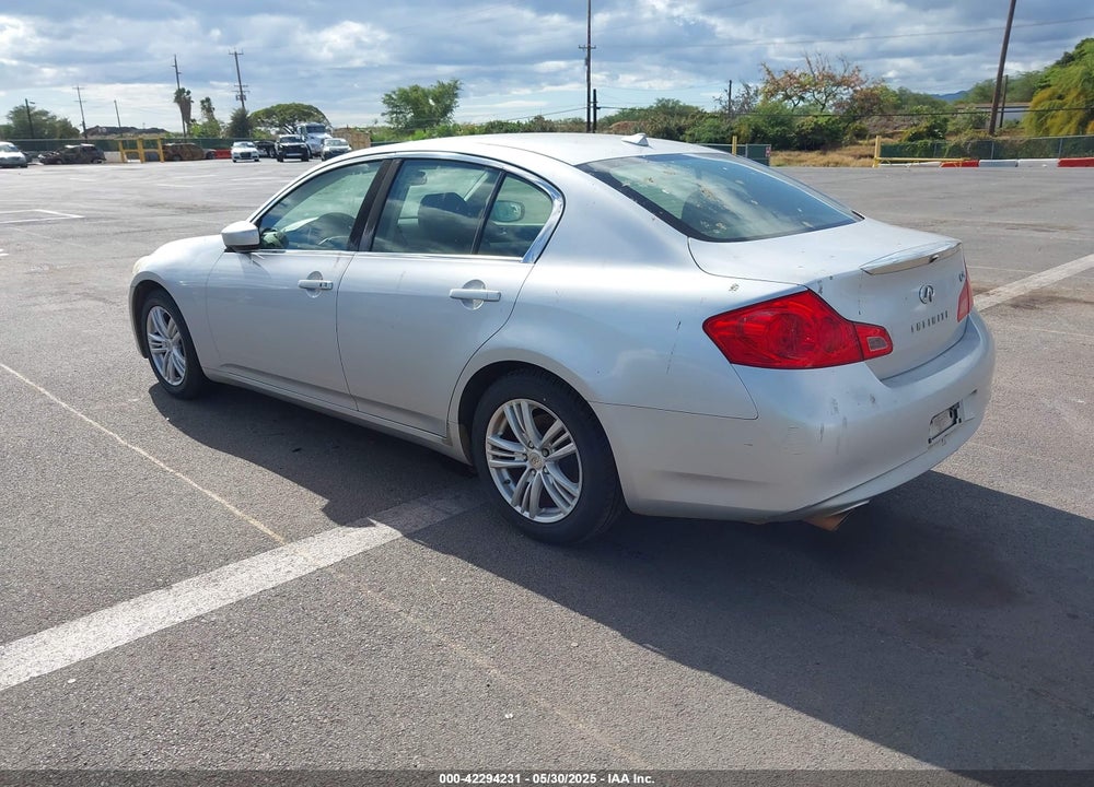 2012 INFINITI G25 VIN: JN1DV6AP5CM810404