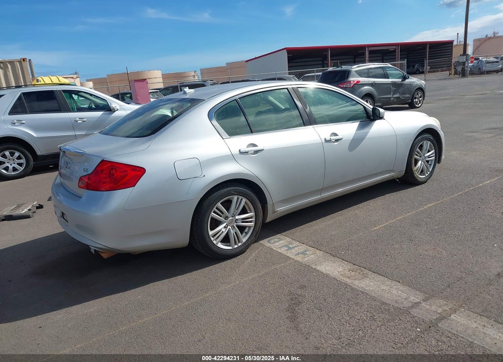 2012 INFINITI G25 VIN: JN1DV6AP5CM810404