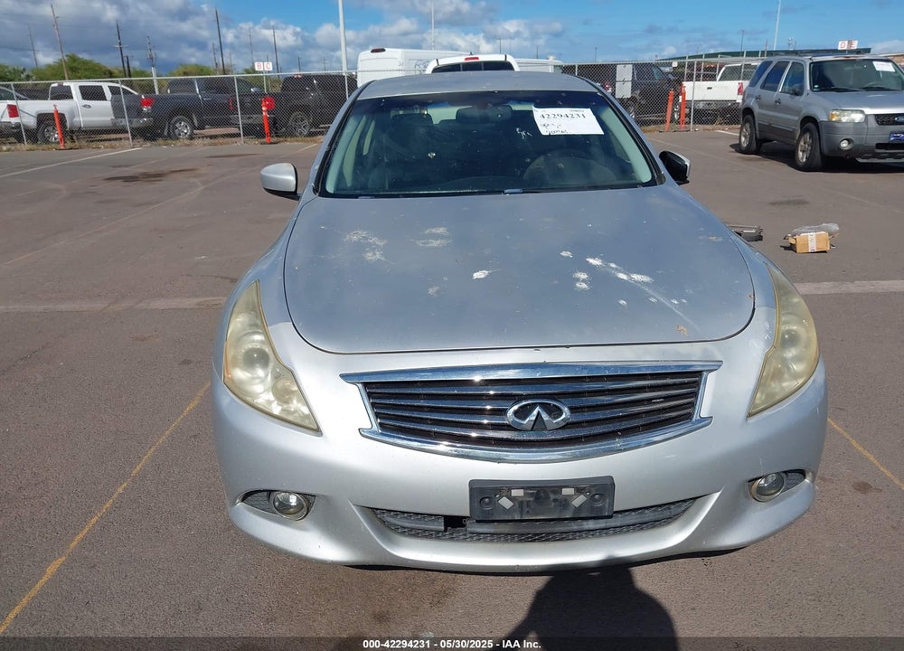 2012 INFINITI G25 VIN: JN1DV6AP5CM810404