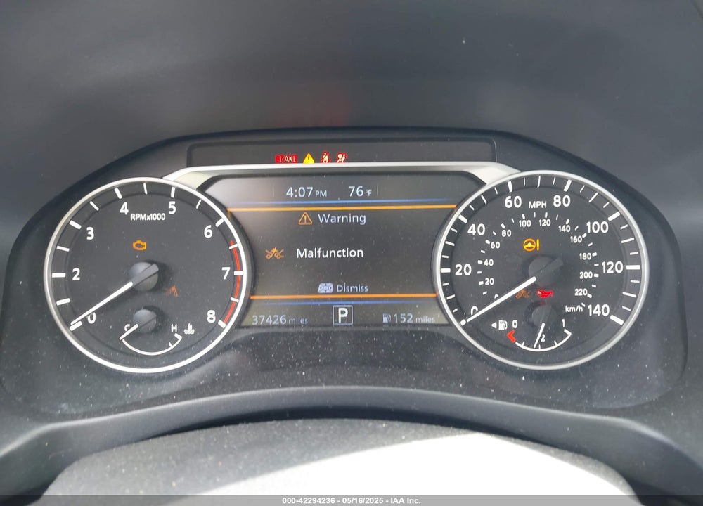 2020 NISSAN ALTIMA VIN: 1N4BL4DV2LC212565
