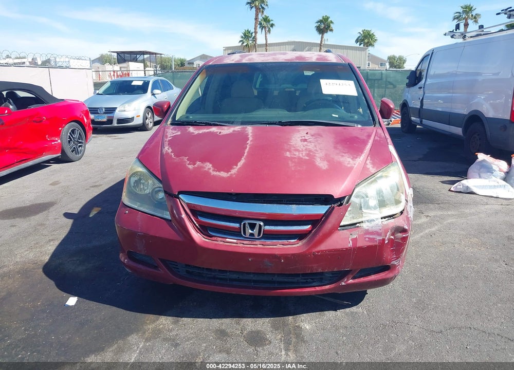 2005 HONDA ODYSSEY EX VIN: 5FNRL38445B401163