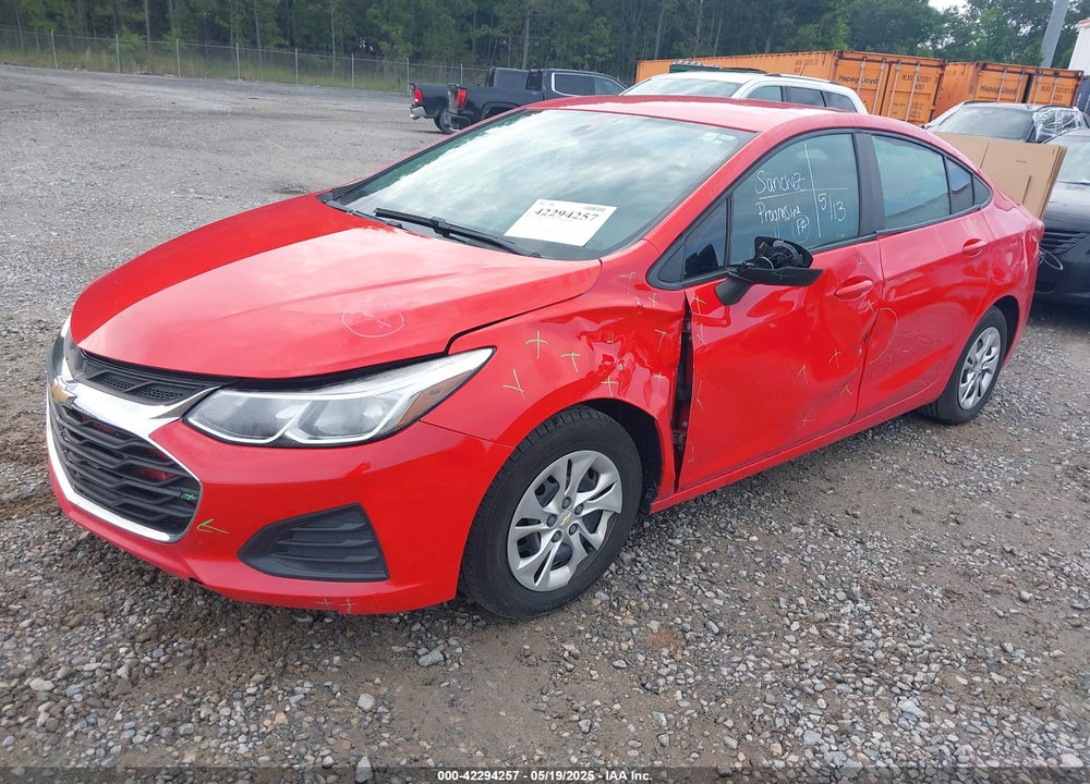 2019 CHEVROLET CRUZE CVT (FLEET ORDERS ONLY) VIN: 1G1BJ5SM8K7101860
