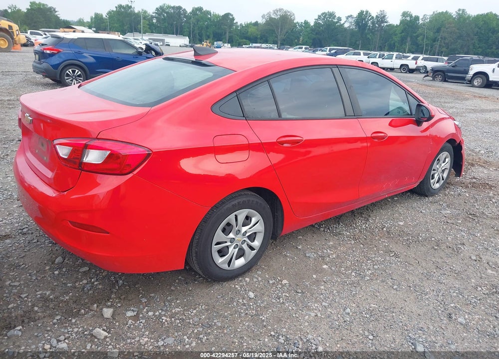 2019 CHEVROLET CRUZE CVT (FLEET ORDERS ONLY) VIN: 1G1BJ5SM8K7101860