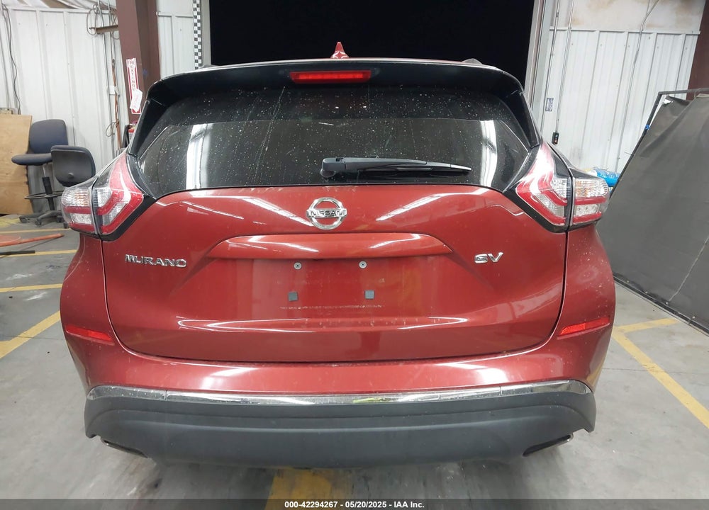 2018 NISSAN MURANO SV VIN: 5N1AZ2MG2JN117303
