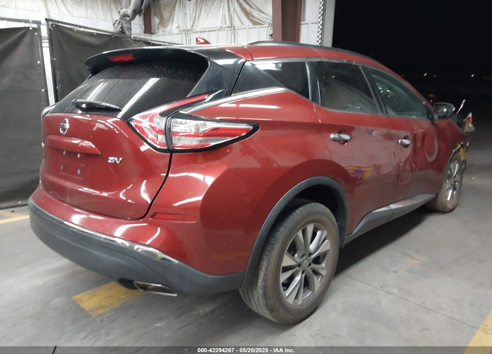 2018 NISSAN MURANO SV VIN: 5N1AZ2MG2JN117303