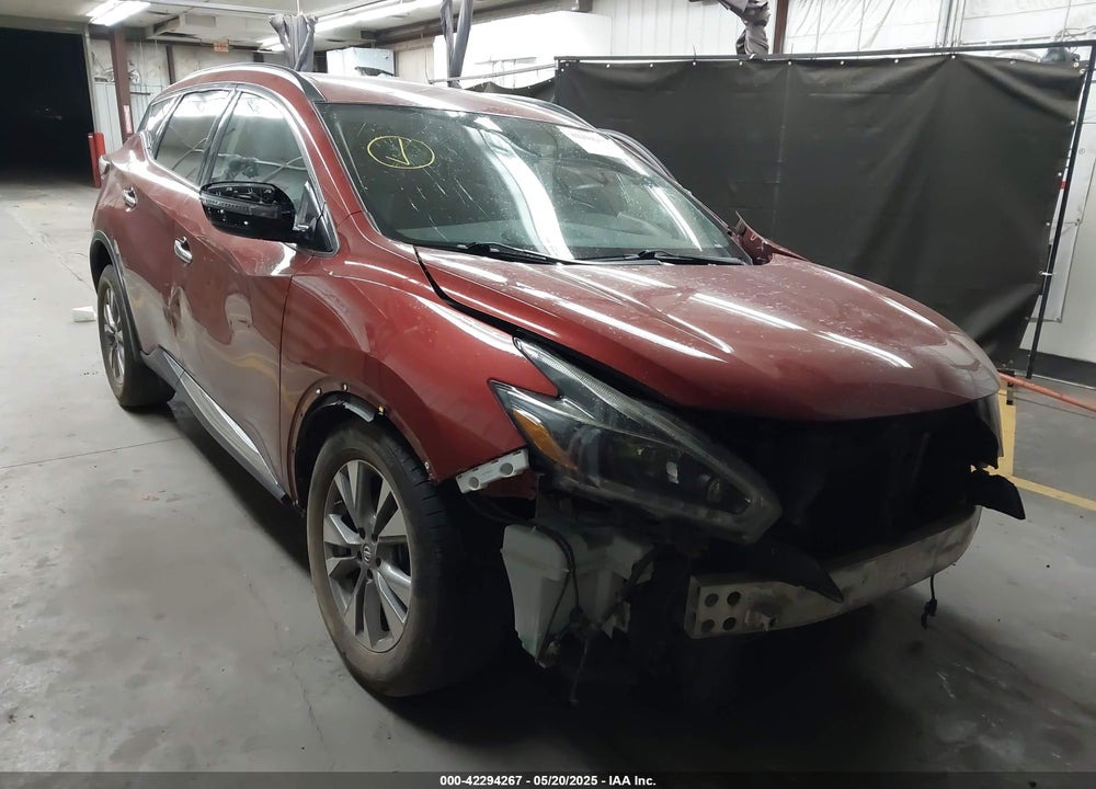 2018 NISSAN MURANO SV VIN: 5N1AZ2MG2JN117303