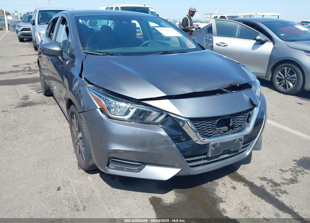 2021 NISSAN VERSA SV XTRONIC CVT VIN: 3N1CN8EVXML884638