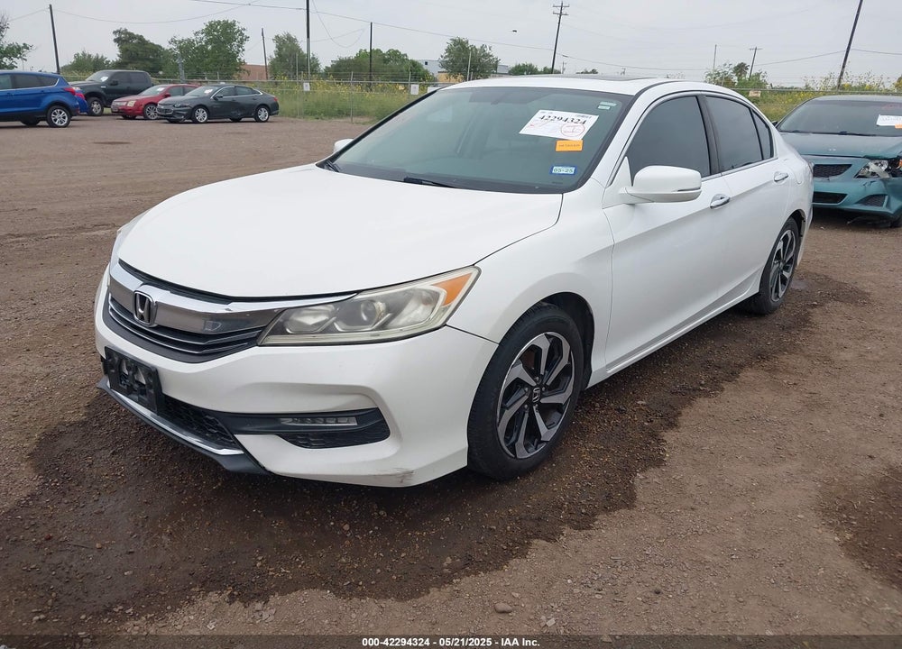 2017 HONDA ACCORD EX-L VIN: 1HGCR2F80HA091886