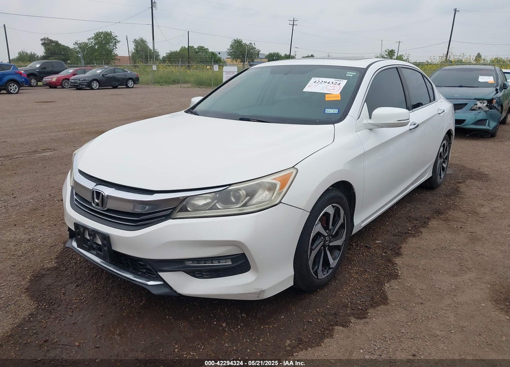 2017 HONDA ACCORD EX-L VIN: 1HGCR2F80HA091886