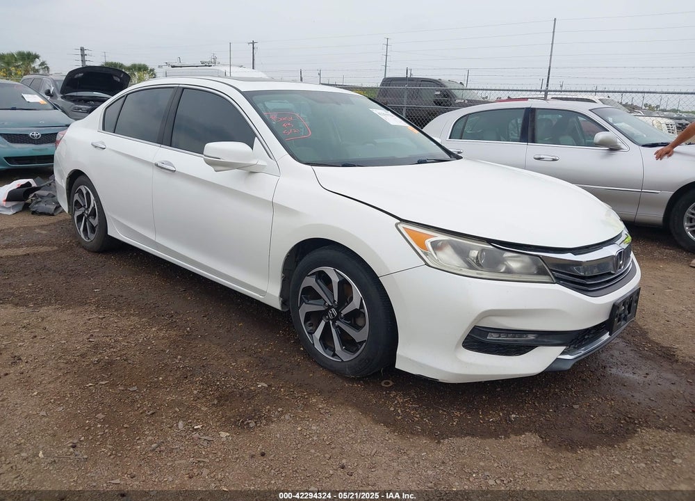 2017 HONDA ACCORD EX-L VIN: 1HGCR2F80HA091886