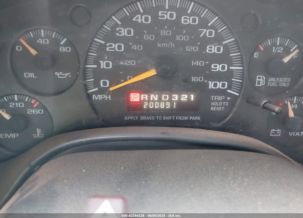 2000 CHEVROLET EXPRESS VIN: 1GAHG39J4Y1265384