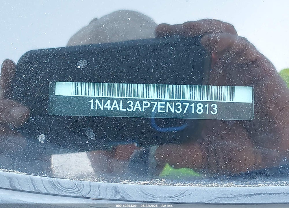 2014 NISSAN ALTIMA VIN: 1N4AL3AP7EN371813