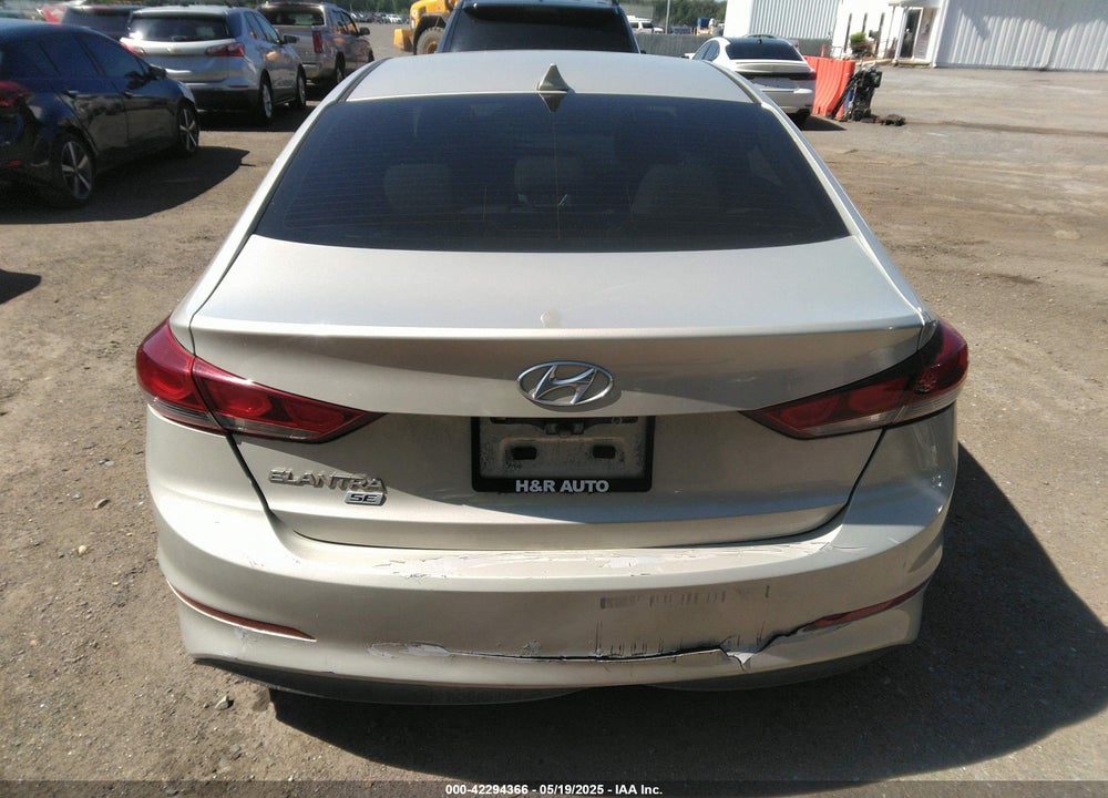2017 HYUNDAI ELANTRA VIN: 5NPD74LF6HH166090