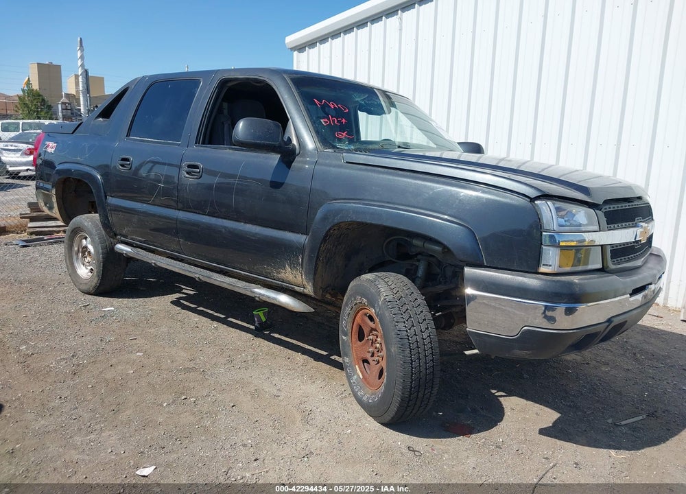 2004 CHEVROLET AVALANCHE 1500 VIN: 3GNEK12TX4G106137