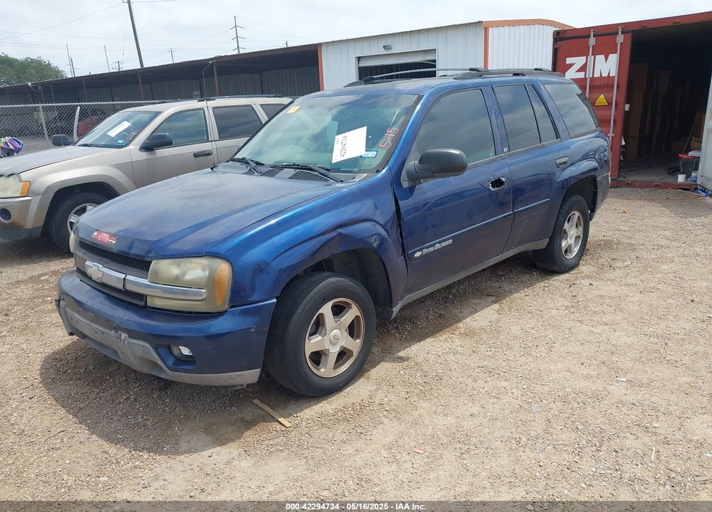 2003 CHEVROLET TRAILBLAZER LT VIN: 1GNDT13S532411681