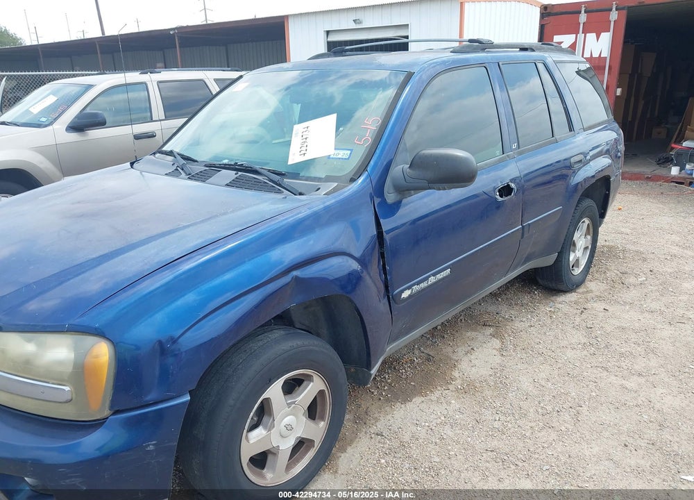 2003 CHEVROLET TRAILBLAZER LT VIN: 1GNDT13S532411681