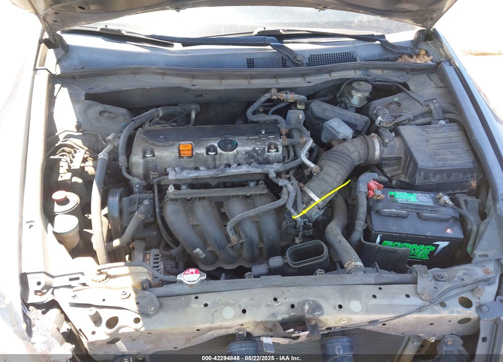 2008 HONDA ACCORD VIN: 1HGCP26348A050476