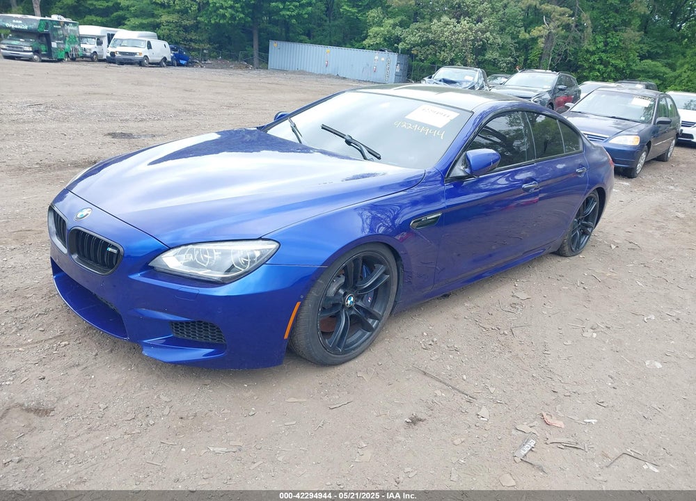 2014 BMW M6 GRAN COUPE VIN: WBS6C9C54EDV73943