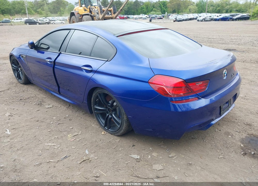 2014 BMW M6 GRAN COUPE VIN: WBS6C9C54EDV73943