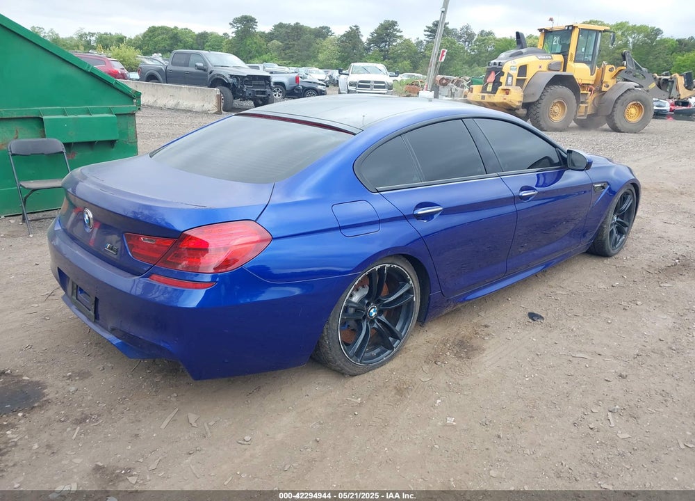 2014 BMW M6 GRAN COUPE VIN: WBS6C9C54EDV73943