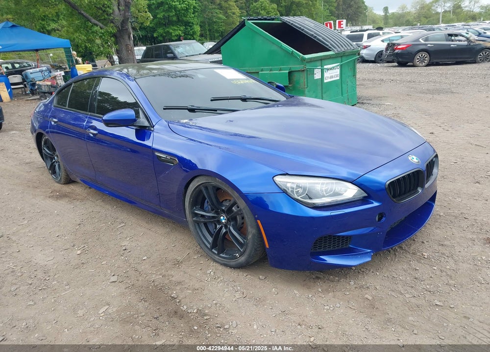 2014 BMW M6 GRAN COUPE VIN: WBS6C9C54EDV73943