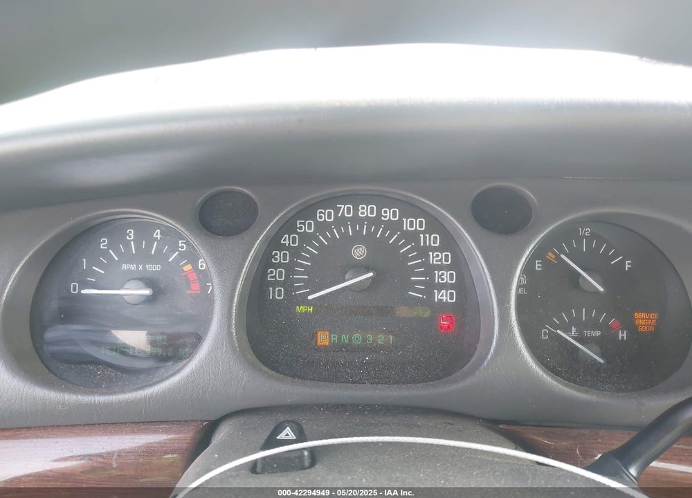 2005 BUICK LESABRE CUSTOM VIN: 1G4HP52K45U275750