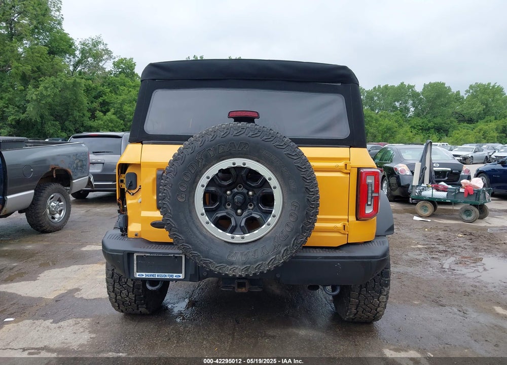 2021 FORD BRONCO VIN: 1FMEE5DH3MLA61525