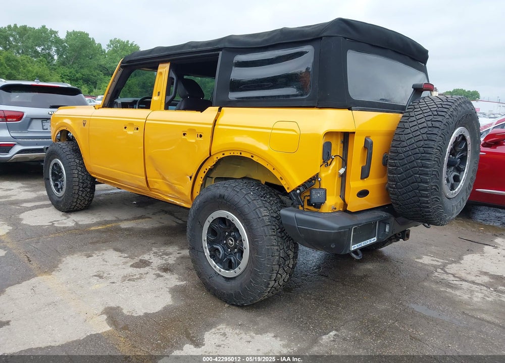 2021 FORD BRONCO VIN: 1FMEE5DH3MLA61525