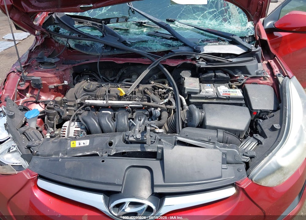 2014 HYUNDAI ELANTRA VIN: 5NPDH4AE3EH541016