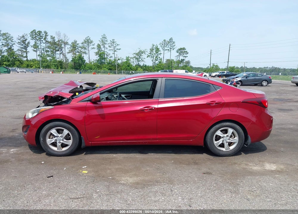 2014 HYUNDAI ELANTRA VIN: 5NPDH4AE3EH541016