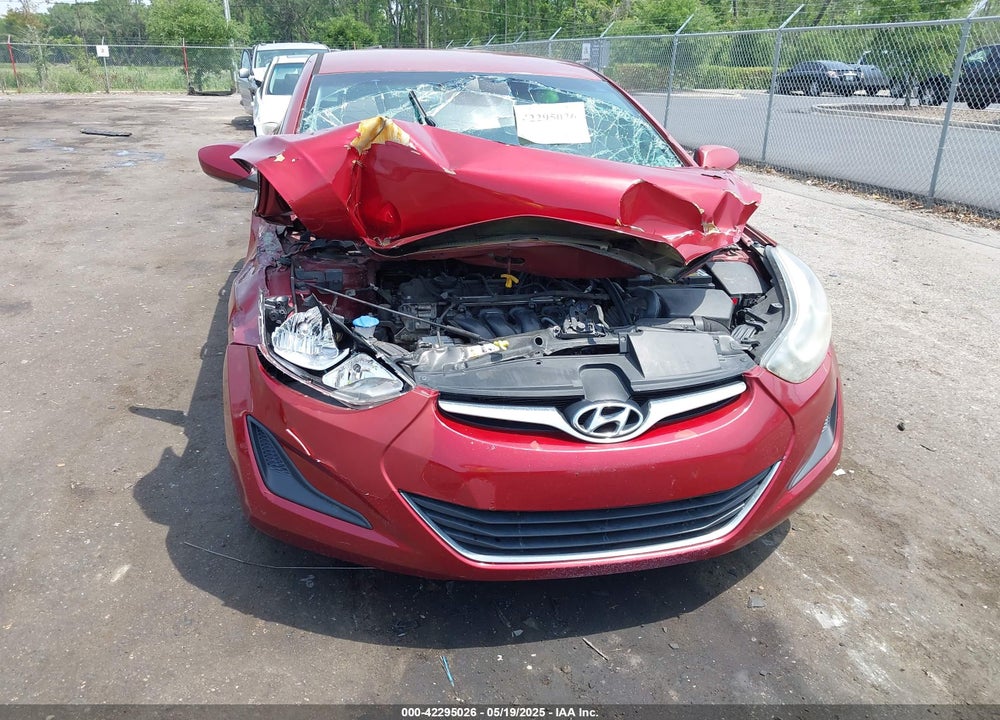 2014 HYUNDAI ELANTRA VIN: 5NPDH4AE3EH541016