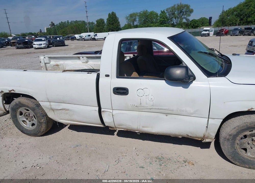 2001 GMC SIERRA 1500 SL VIN: 1GTEC14W01Z226330