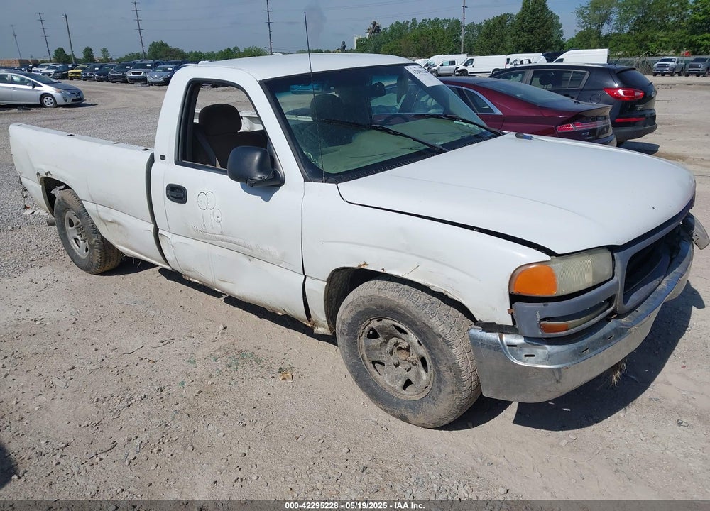 2001 GMC SIERRA 1500 SL VIN: 1GTEC14W01Z226330