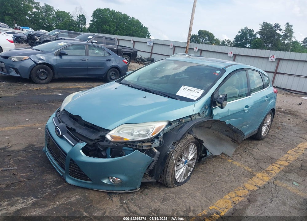 2012 FORD FOCUS VIN: 1FAHP3M23CL274765