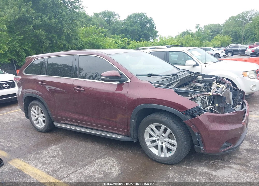 2015 TOYOTA HIGHLANDER LE V6 VIN: 5TDZKRFH4FS086907