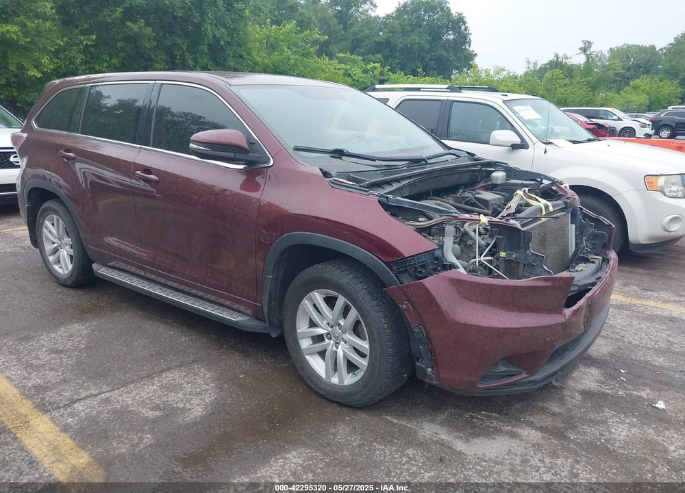 2015 TOYOTA HIGHLANDER LE V6 VIN: 5TDZKRFH4FS086907