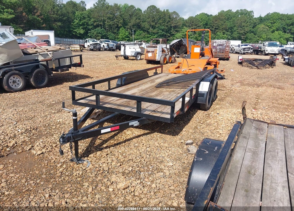 2024 TOP BRAND 6.5 X 16 TANDEM TRAILER VIN: 7TVBU1626RG005664