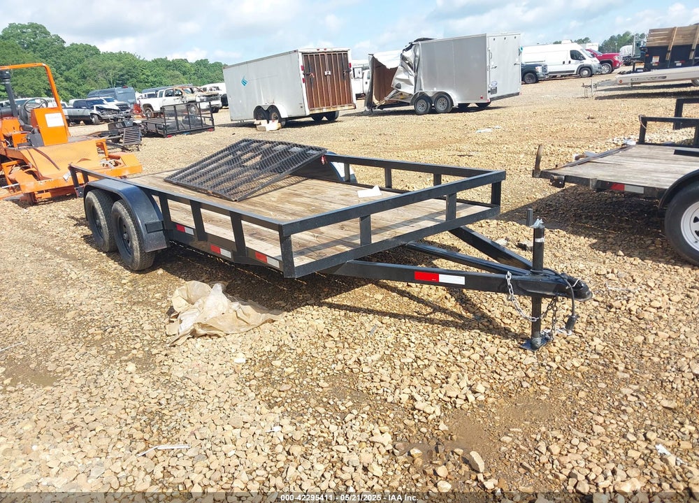 2024 TOP BRAND 6.5 X 16 TANDEM TRAILER VIN: 7TVBU1626RG005664