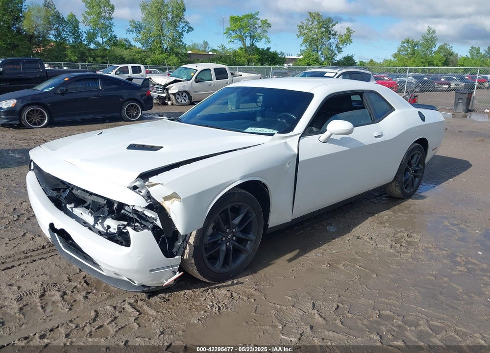 2022 DODGE CHALLENGER SXT AWD VIN: 2C3CDZGGXNH238891