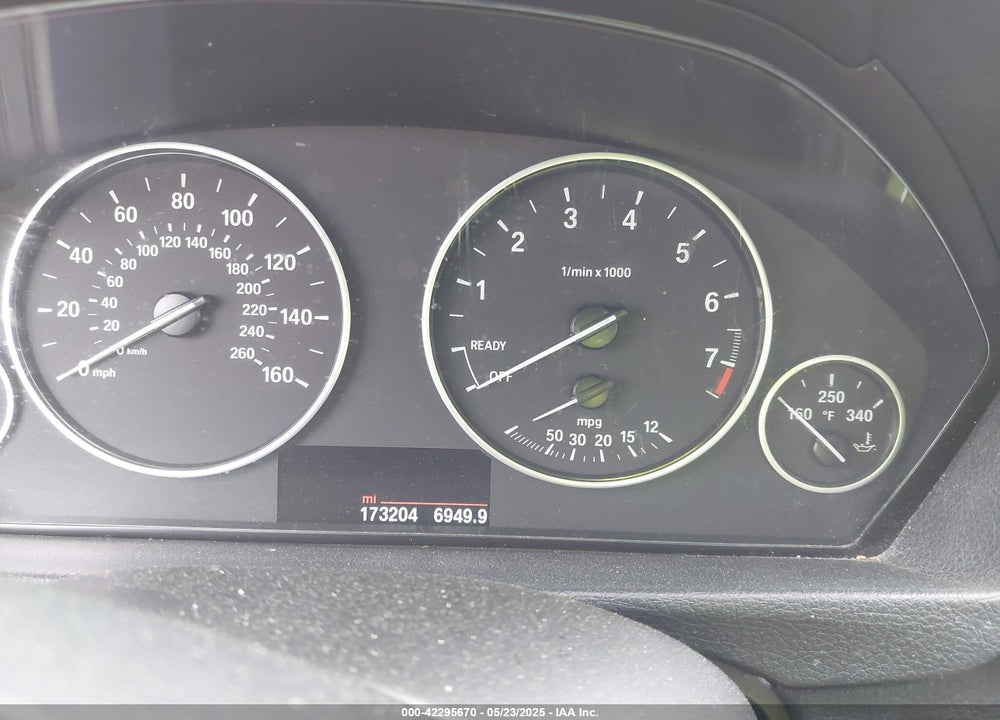 2014 BMW 3 SERIES VIN: WBA3B1C50EP680434