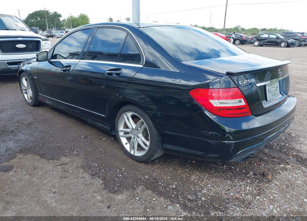 2012 MERCEDES-BENZ C 250 VIN: WDDGF4HB6CR214135