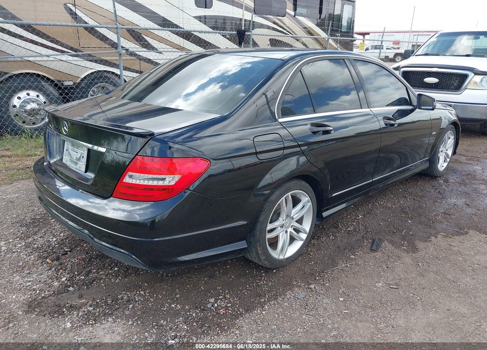 2012 MERCEDES-BENZ C 250 VIN: WDDGF4HB6CR214135