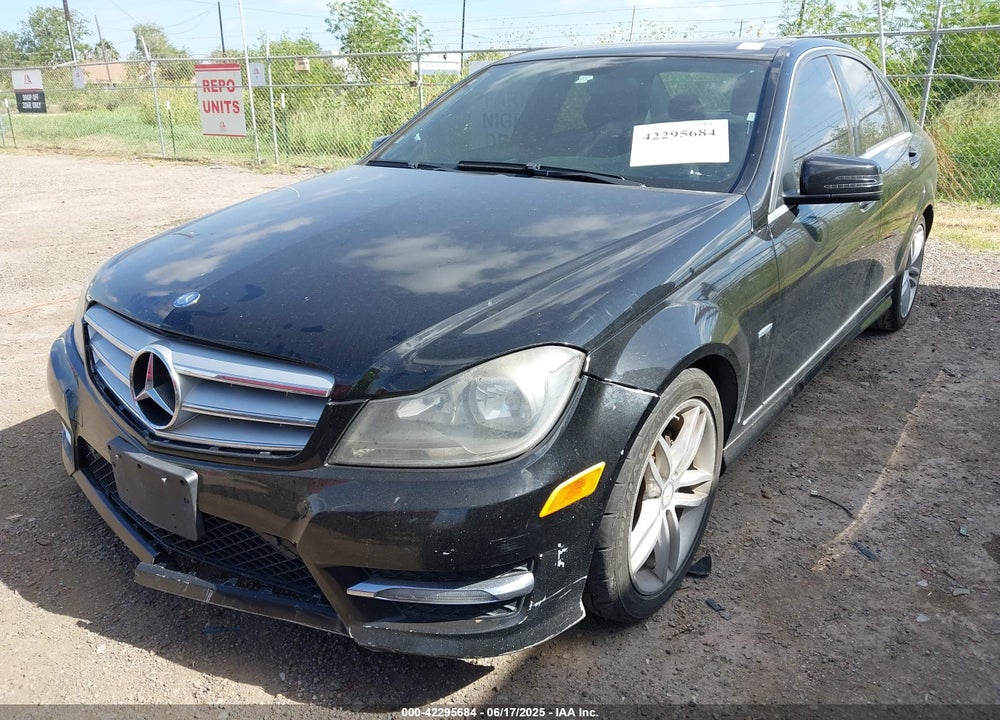 2012 MERCEDES-BENZ C 250 VIN: WDDGF4HB6CR214135