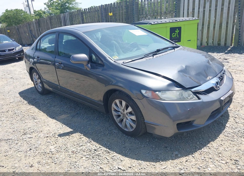 2010 HONDA CIVIC EX VIN: 19XFA1F86AE087258