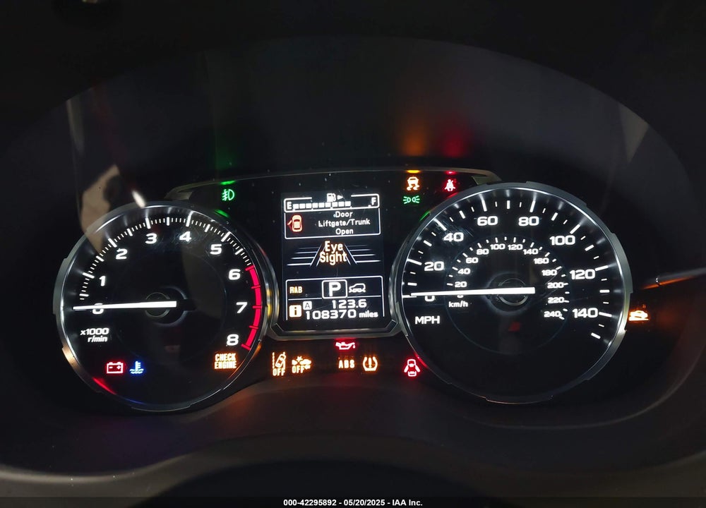 2017 SUBARU FORESTER 2.5I LIMITED VIN: JF2SJARCXHH812784