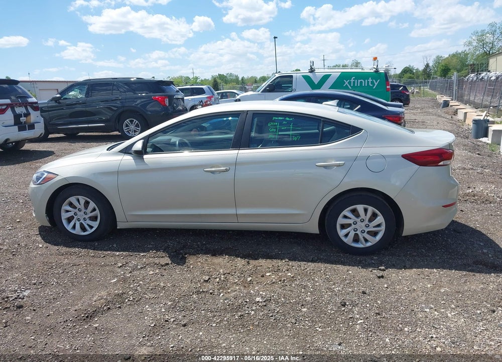 2017 HYUNDAI ELANTRA SE VIN: 5NPD74LF0HH100859