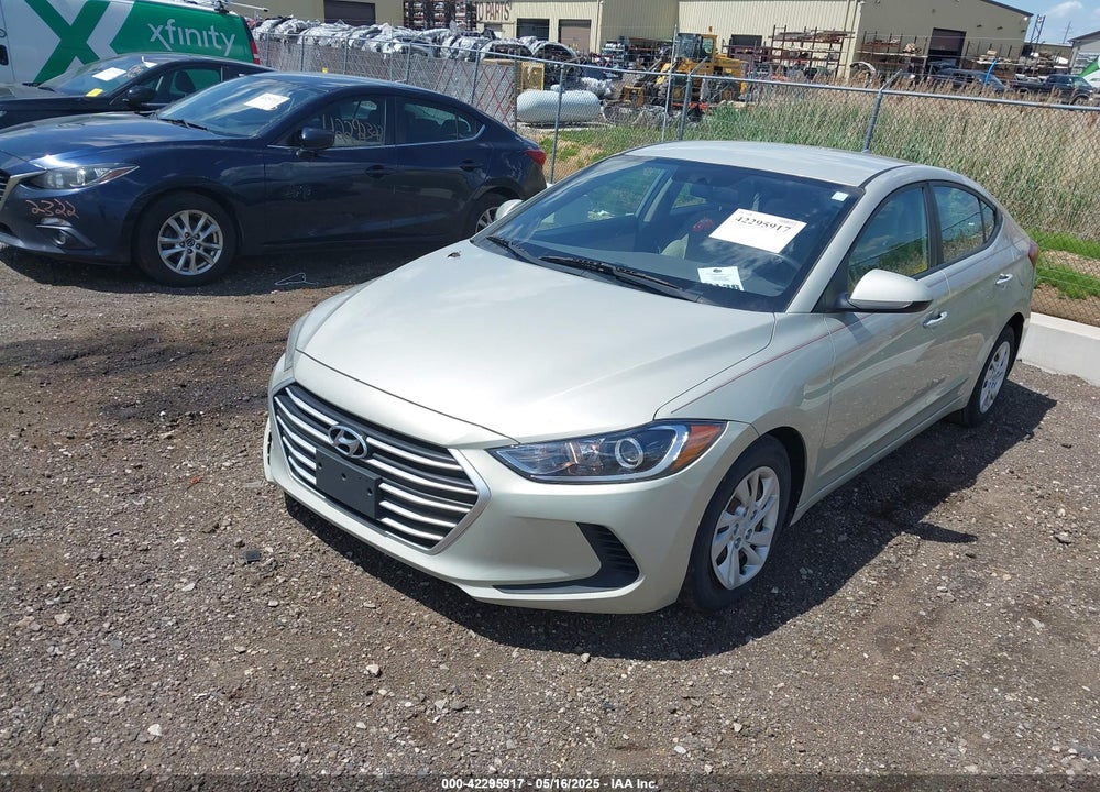 2017 HYUNDAI ELANTRA SE VIN: 5NPD74LF0HH100859