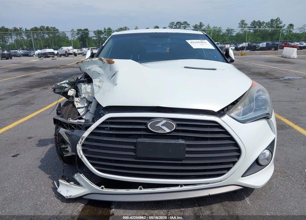 2013 HYUNDAI VELOSTER VIN: KMHTC6AE6DU112233